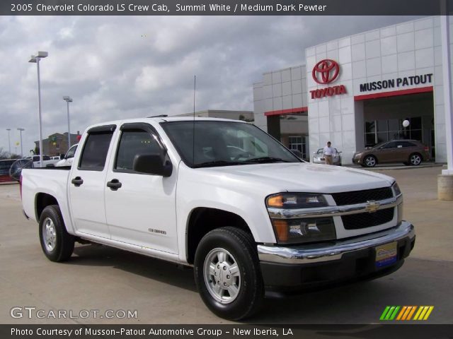 2005 Chevrolet Colorado LS Crew Cab in Summit White