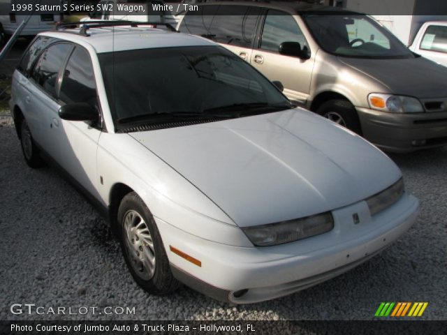 1998 Saturn S Series SW2 Wagon in White