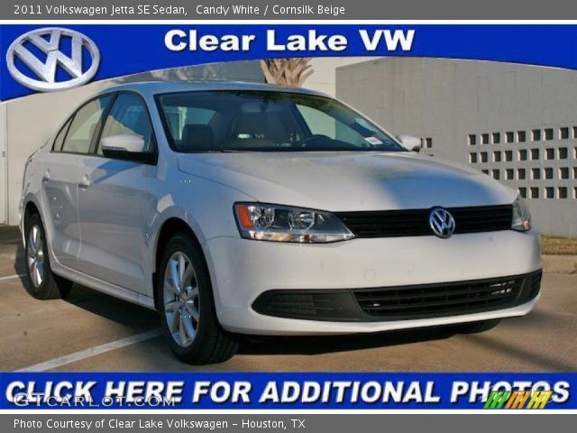 2011 Volkswagen Jetta SE Sedan in Candy White