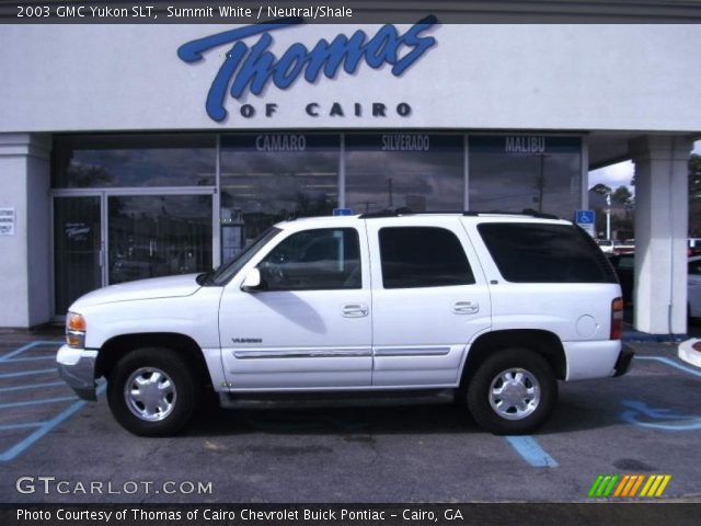 2003 GMC Yukon SLT in Summit White