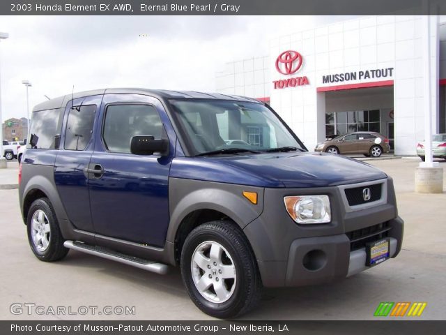 2003 Honda Element EX AWD in Eternal Blue Pearl