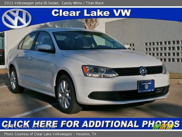 2011 Volkswagen Jetta SE Sedan in Candy White