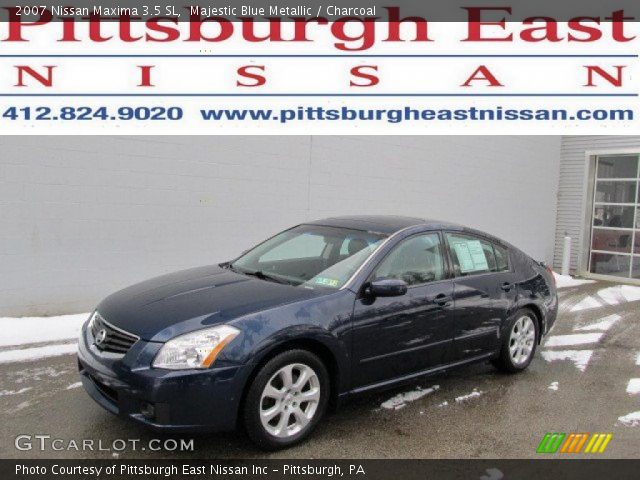 2007 Nissan Maxima 3.5 SL in Majestic Blue Metallic