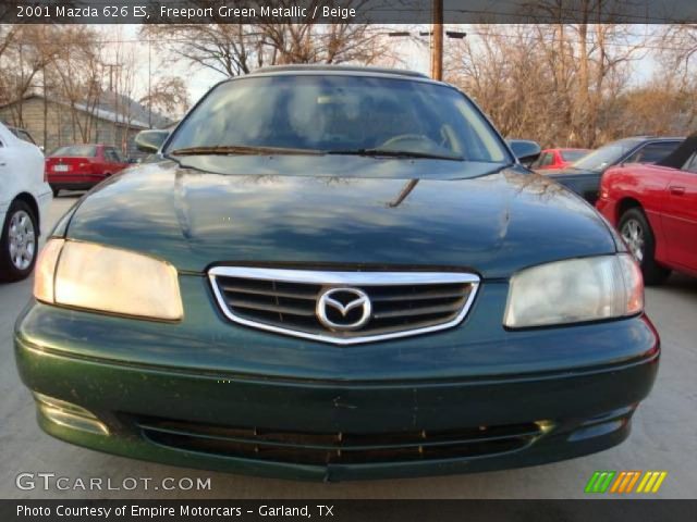 2001 Mazda 626 ES in Freeport Green Metallic