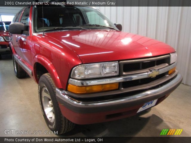 2001 Chevrolet Blazer LS in Majestic Red Metallic
