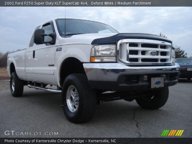 2001 Ford F250 Super Duty XLT SuperCab 4x4 in Oxford White