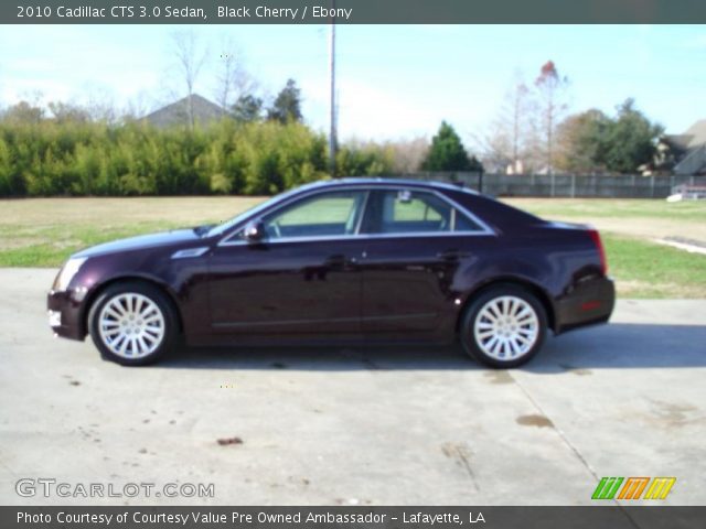 2010 Cadillac CTS 3.0 Sedan in Black Cherry