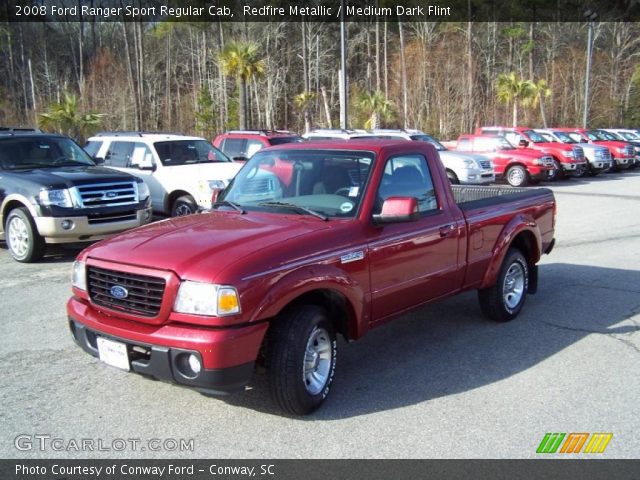 2008 Ford Ranger Sport Regular Cab in Redfire Metallic