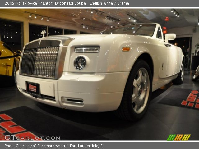 2009 Rolls-Royce Phantom Drophead Coupe in English White