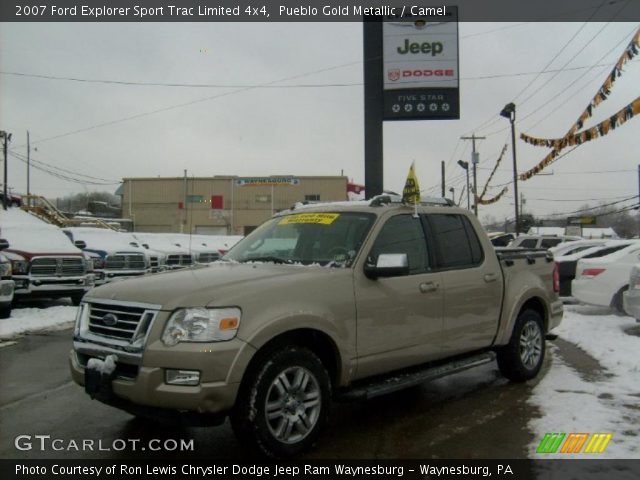 2007 Ford Explorer Sport Trac Limited 4x4 in Pueblo Gold Metallic
