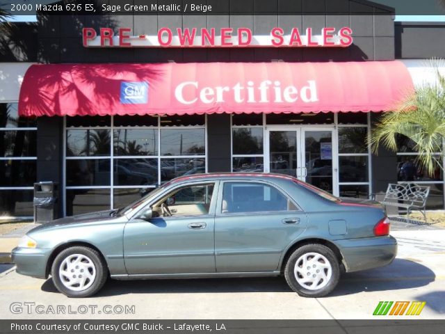 2000 Mazda 626 ES in Sage Green Metallic