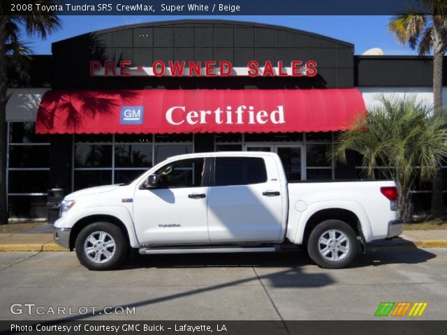2008 Toyota Tundra SR5 CrewMax in Super White