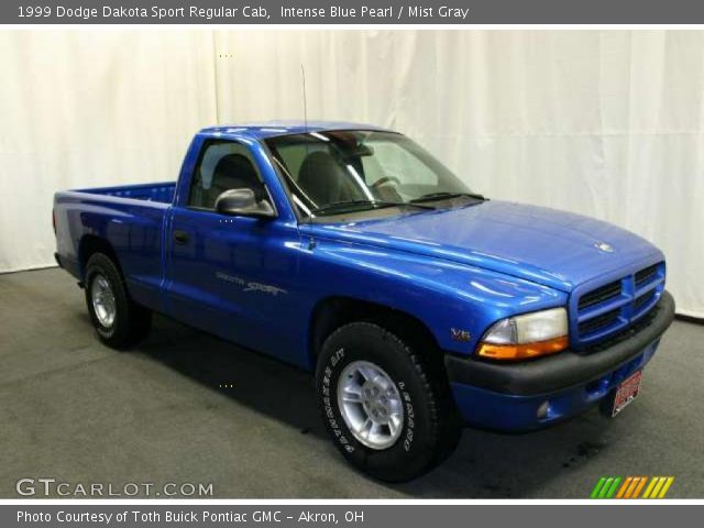 1999 Dodge Dakota Sport Regular Cab in Intense Blue Pearl