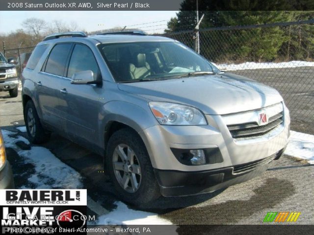 2008 Saturn Outlook XR AWD in Silver Pearl