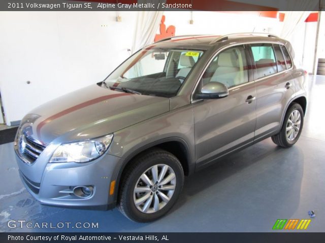 2011 Volkswagen Tiguan SE in Alpine Gray Metallic