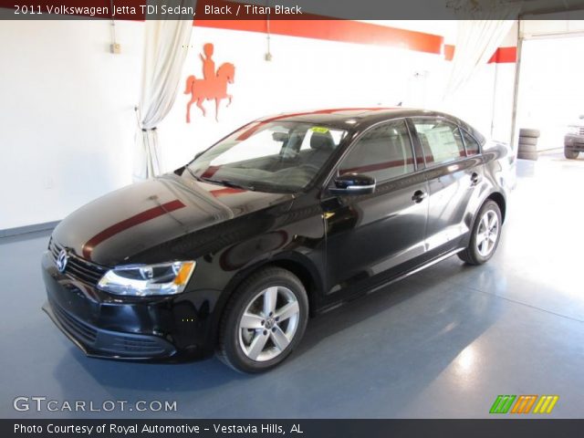 2011 Volkswagen Jetta TDI Sedan in Black