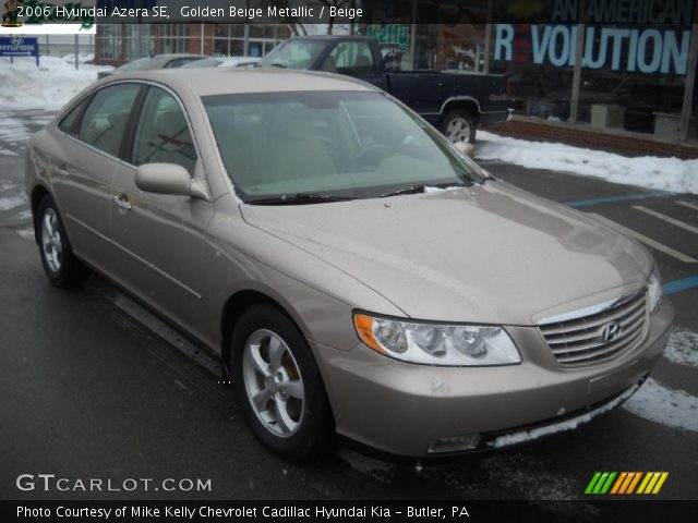2006 Hyundai Azera SE in Golden Beige Metallic