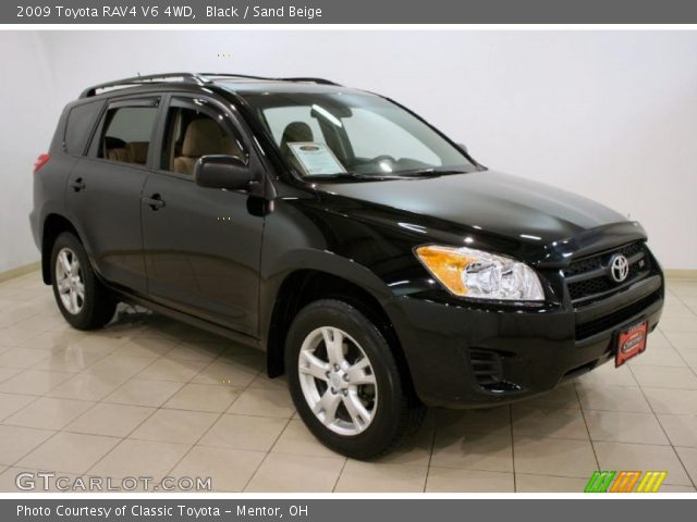 2009 Toyota RAV4 V6 4WD in Black