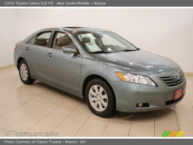 2009 Toyota Camry XLE V6 in Aloe Green Metallic