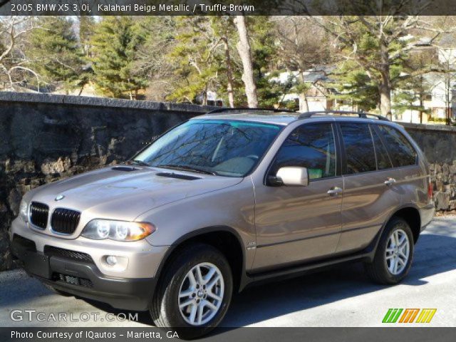 2005 BMW X5 3.0i in Kalahari Beige Metallic