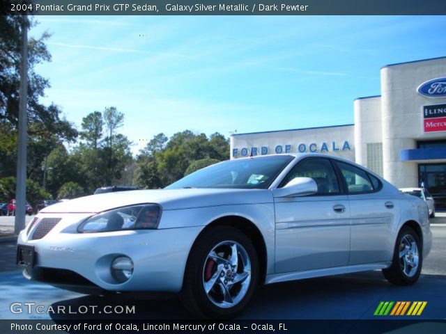 2004 Pontiac Grand Prix GTP Sedan in Galaxy Silver Metallic