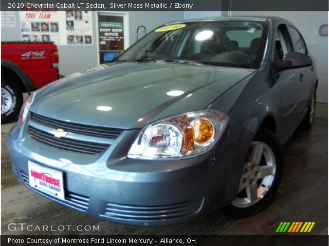 2010 Chevrolet Cobalt LT Sedan in Silver Moss Metallic