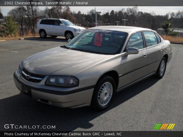 2002 Chevrolet Impala  in Sandrift Metallic