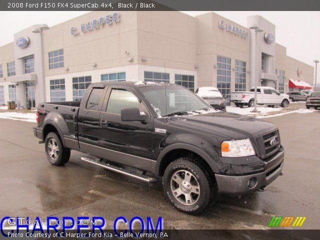 2008 Ford F150 FX4 SuperCab 4x4 in Black