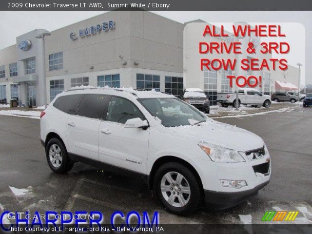 2009 Chevrolet Traverse LT AWD in Summit White