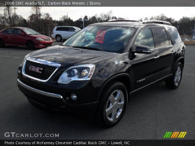 2008 GMC Acadia SLT in Carbon Black Metallic