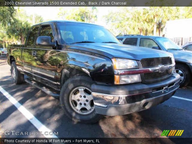 2003 Chevrolet Silverado 1500 Extended Cab in Black