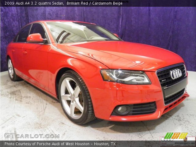 2009 Audi A4 3.2 quattro Sedan in Brilliant Red