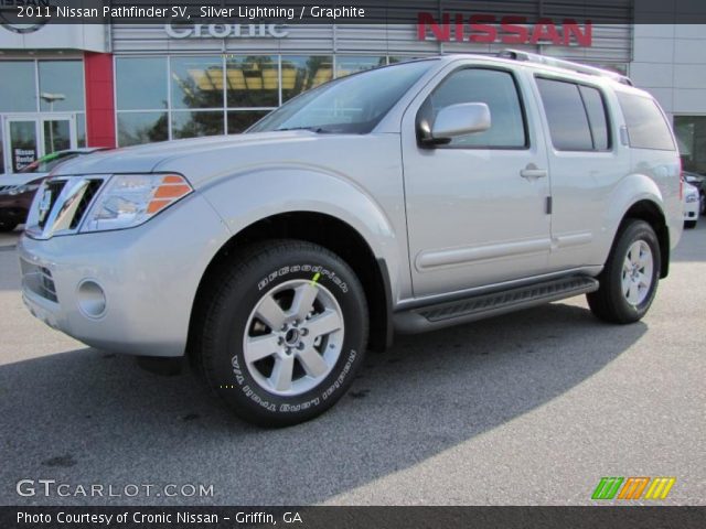2011 Nissan Pathfinder SV in Silver Lightning