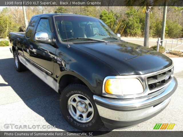 1998 Ford F150 XLT SuperCab in Black