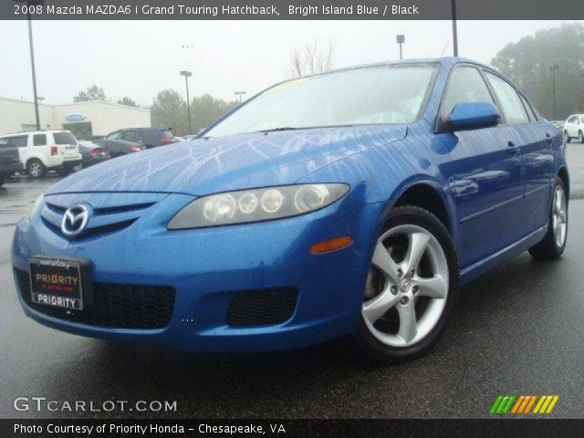 2008 Mazda MAZDA6 i Grand Touring Hatchback in Bright Island Blue