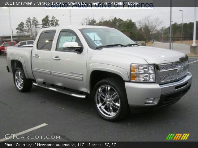 2011 Chevrolet Silverado 1500 LT Crew Cab in Sheer Silver Metallic