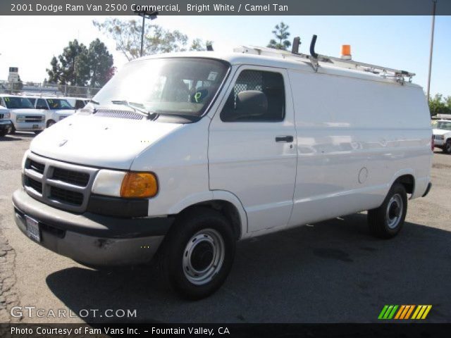 2001 Dodge Ram Van 2500 Commercial in Bright White