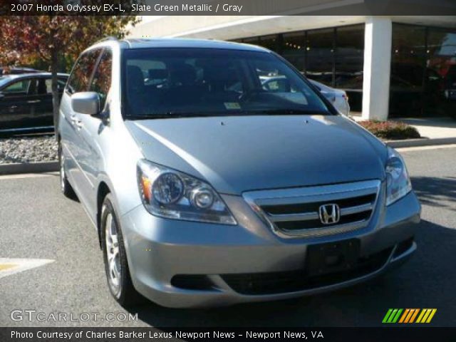 2007 Honda Odyssey EX-L in Slate Green Metallic