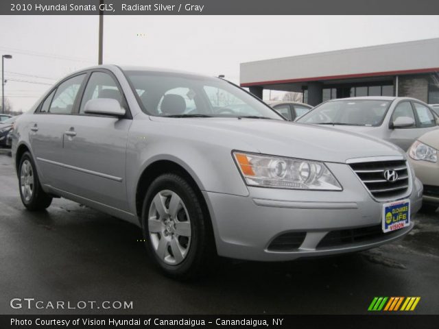 2010 Hyundai Sonata GLS in Radiant Silver