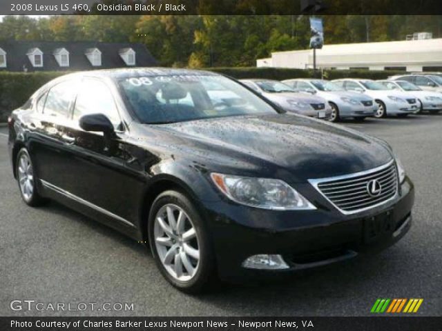 2008 Lexus LS 460 in Obsidian Black