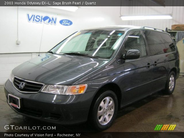 2003 Honda Odyssey EX-L in Sage Brush Pearl