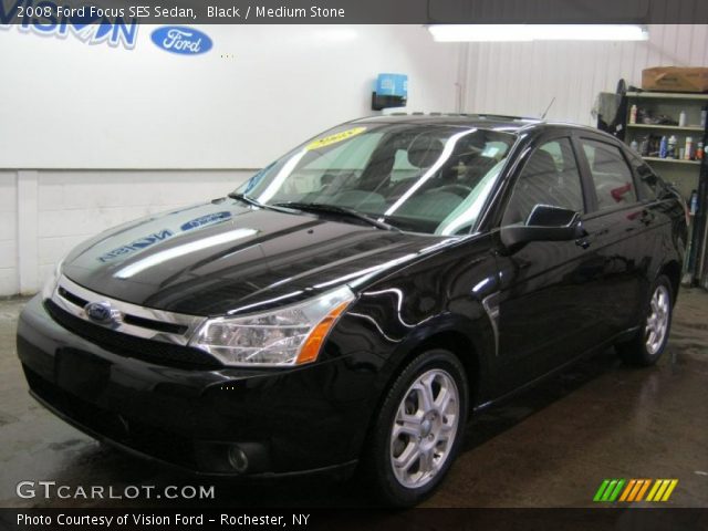 2008 Ford Focus SES Sedan in Black