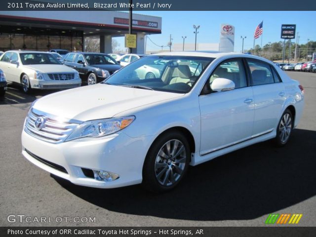 2011 Toyota Avalon Limited in Blizzard White Pearl