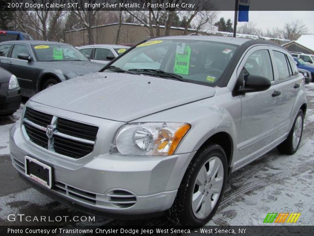 2007 Dodge Caliber SXT in Bright Silver Metallic