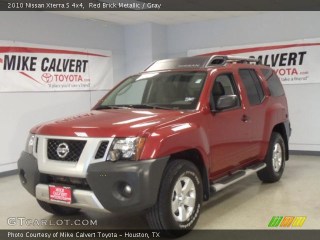 2010 Nissan Xterra S 4x4 in Red Brick Metallic