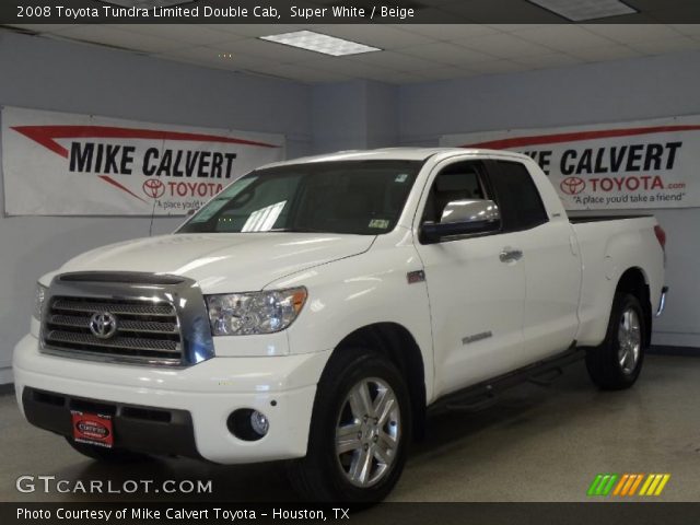 2008 Toyota Tundra Limited Double Cab in Super White