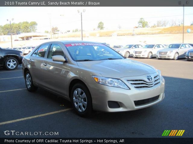 2010 Toyota Camry LE in Sandy Beach Metallic