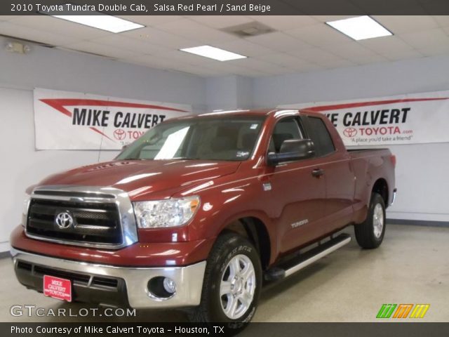 2010 Toyota Tundra Double Cab in Salsa Red Pearl
