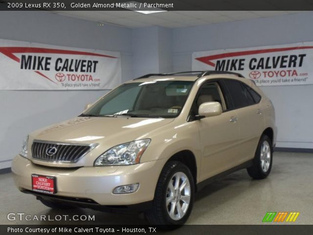 2009 Lexus RX 350 in Golden Almond Metallic