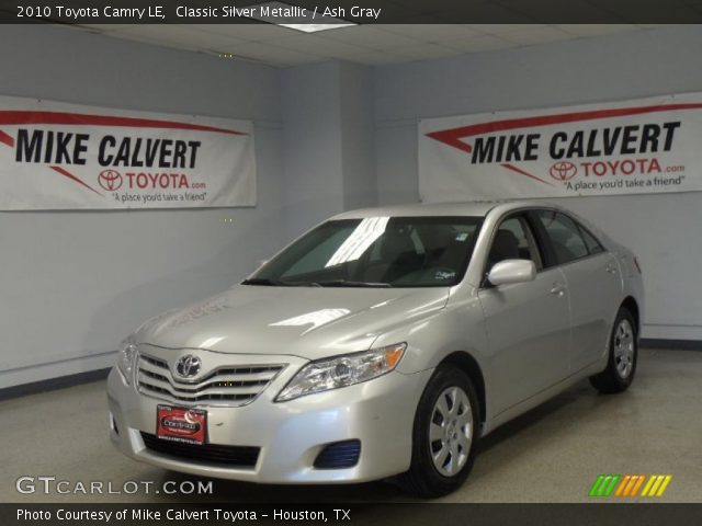2010 Toyota Camry LE in Classic Silver Metallic